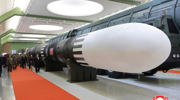 North Korea showcases missile capable of reaching U.S. ahead of possible Trump meeting
