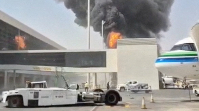 Saudi Arabia defiant as Houthi attacks on Riyadh airport leave around 20 dead