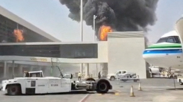 Saudi Arabia defiant as Houthi attacks on Riyadh airport leave around 20 dead