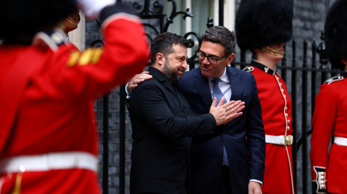 UK announces £45 million air defence package for Ukraine after talks with Zelenskyy