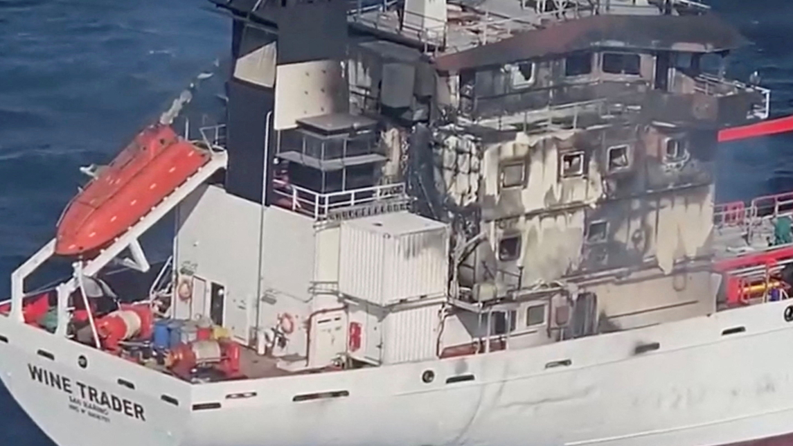 Seven sailors missing after drone strikes hit tankers off Romania