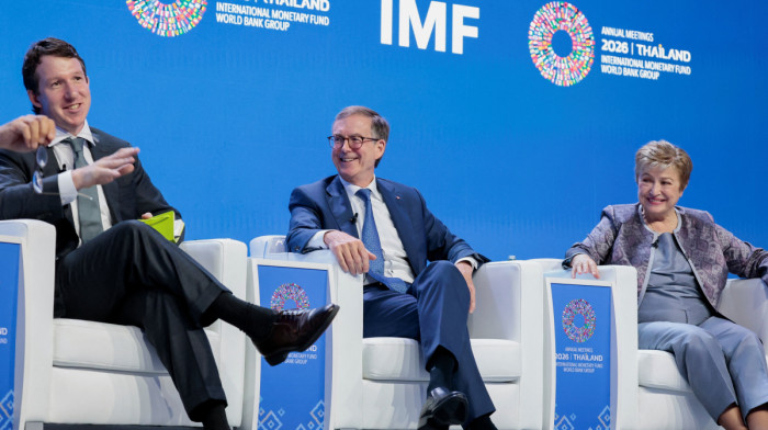 Delegates stage walk out during Russian minister’s IMF speech