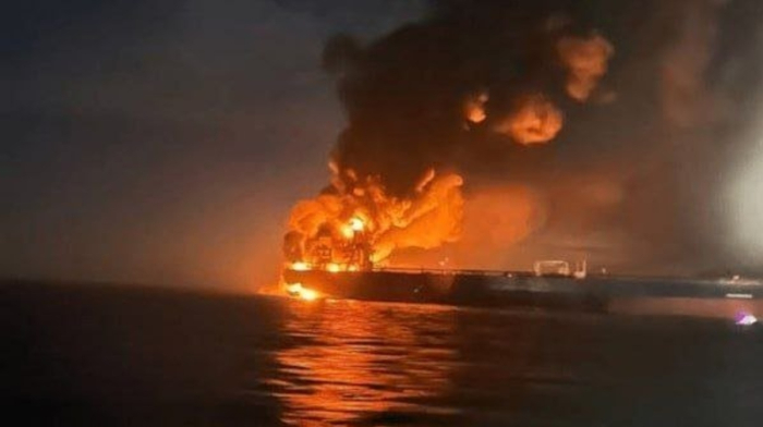 Iran's IRGC Navy says seven vessels hit, warns U.S. of wider response
