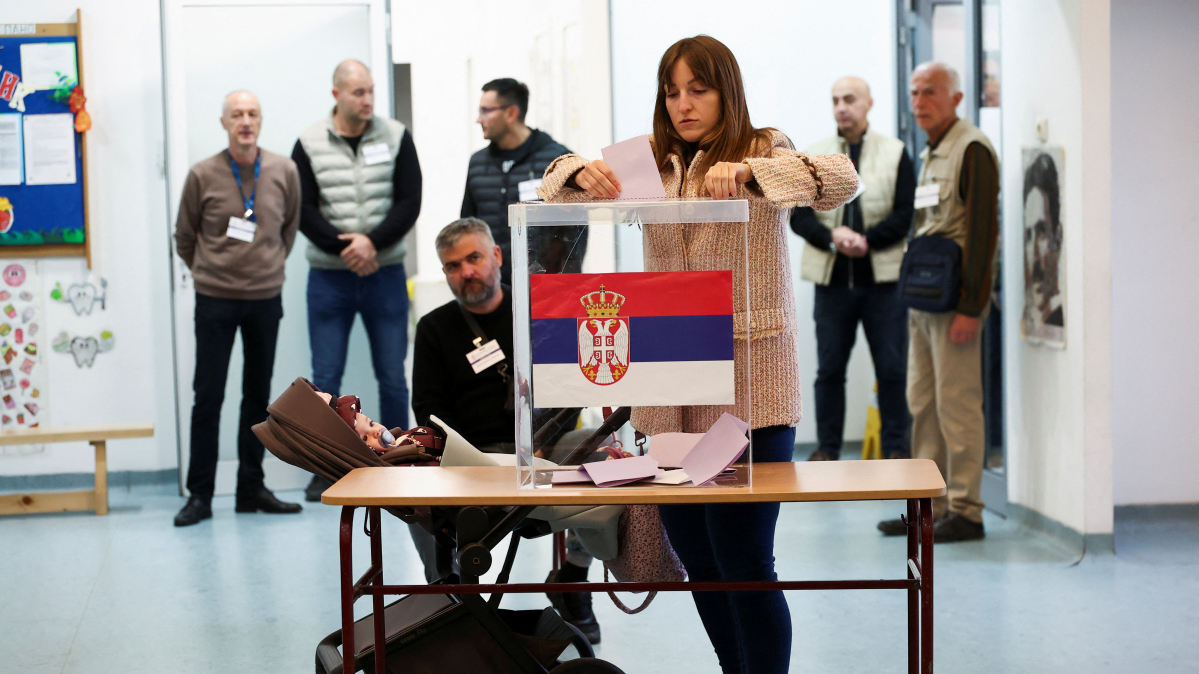 Serbia votes as students seek to unseat Vučić in snap election