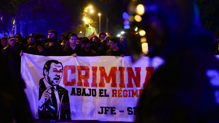 Anti-government protests erupt in Spain after train collision kills 68