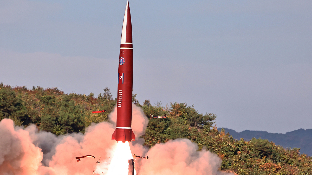 North Korea fires around 10 ballistic missiles from east coast
