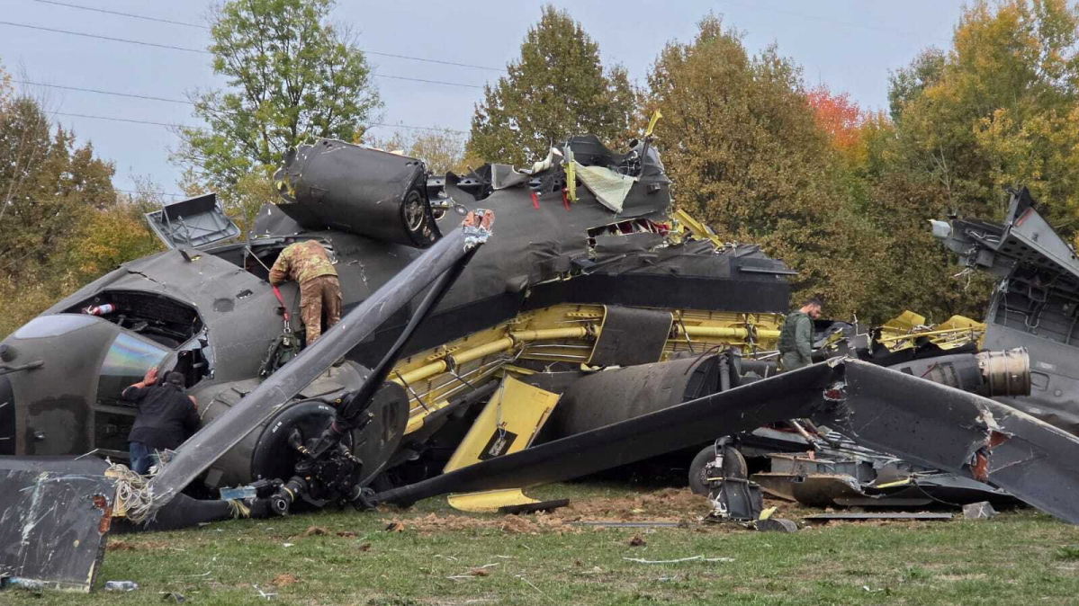 Italian military helicopter crashes in Bosnia, leaving at least four dead