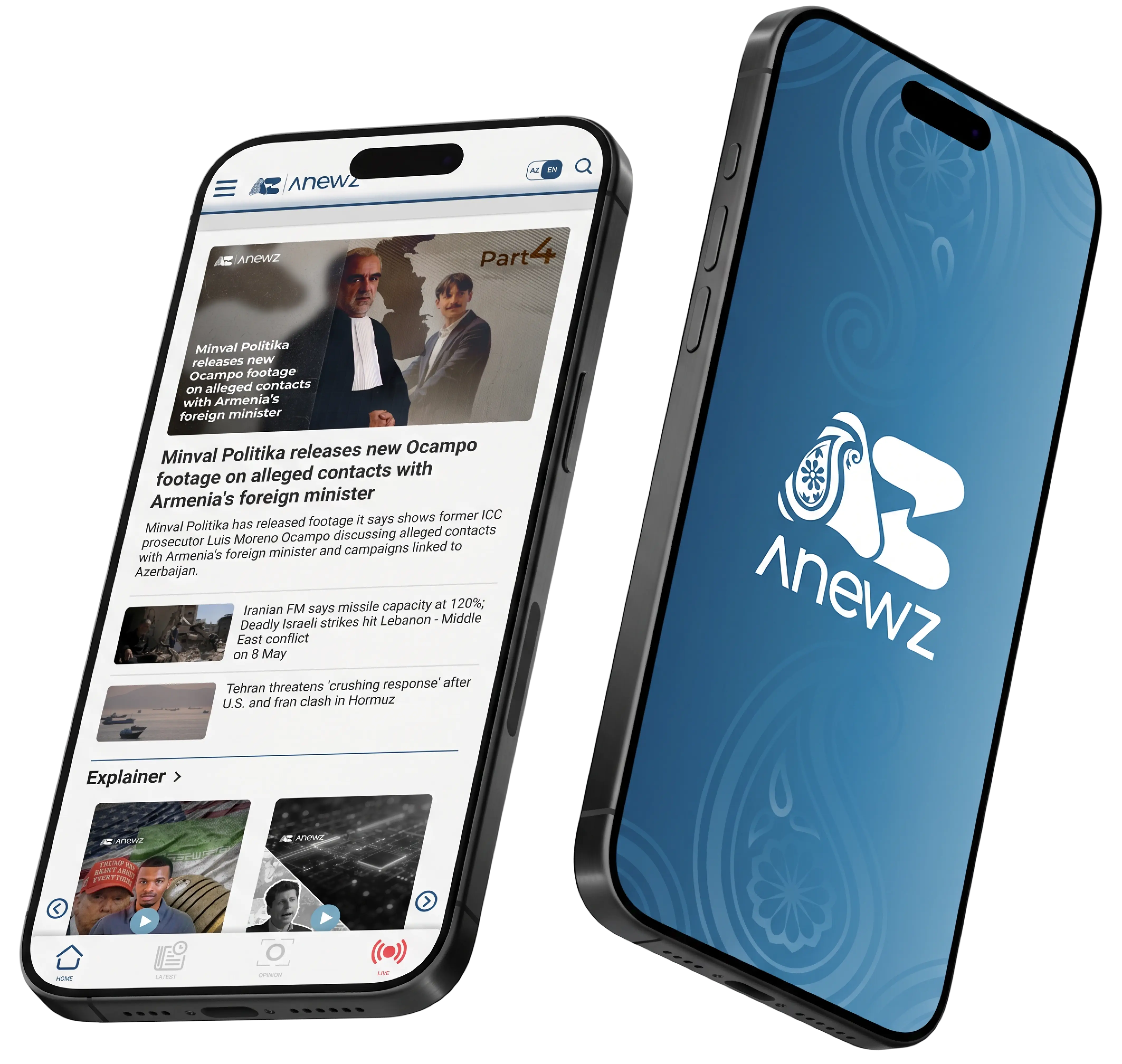Download the AnewZ app